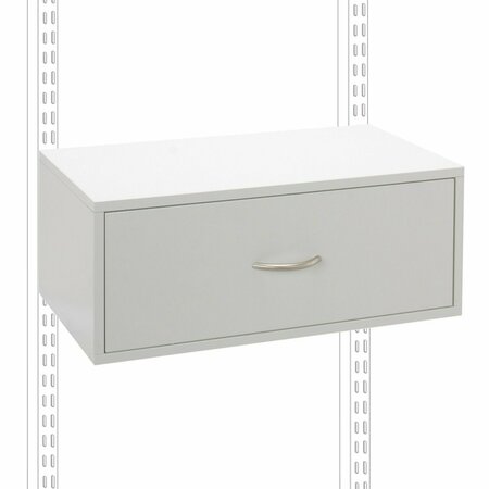 ORGANIZED LIVING DBLHANG DRAWER 1 WHT 24 in. 7315112411